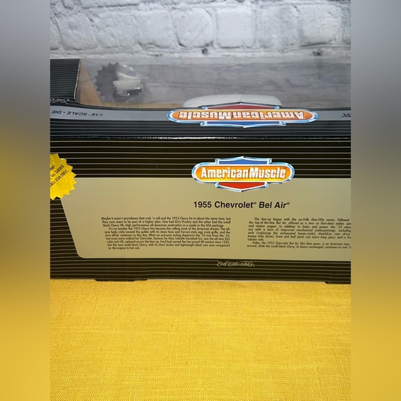 Collector’s Edition 1955 Chevrolet Bel Air 1:18 Limited Edition 1 of 2500 ERTL - Picture 8 of 10